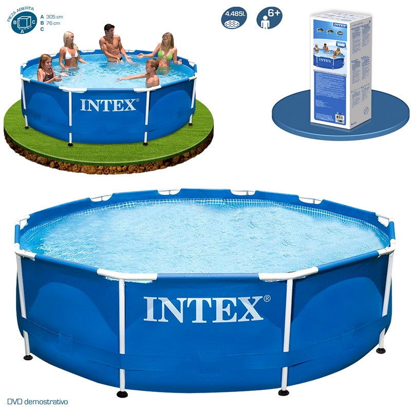 Каркасний круглий басейн (Intex 28200)