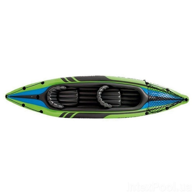 Двомісний надувний човен/байдарка - Challenger K2 (Intex 68306)
