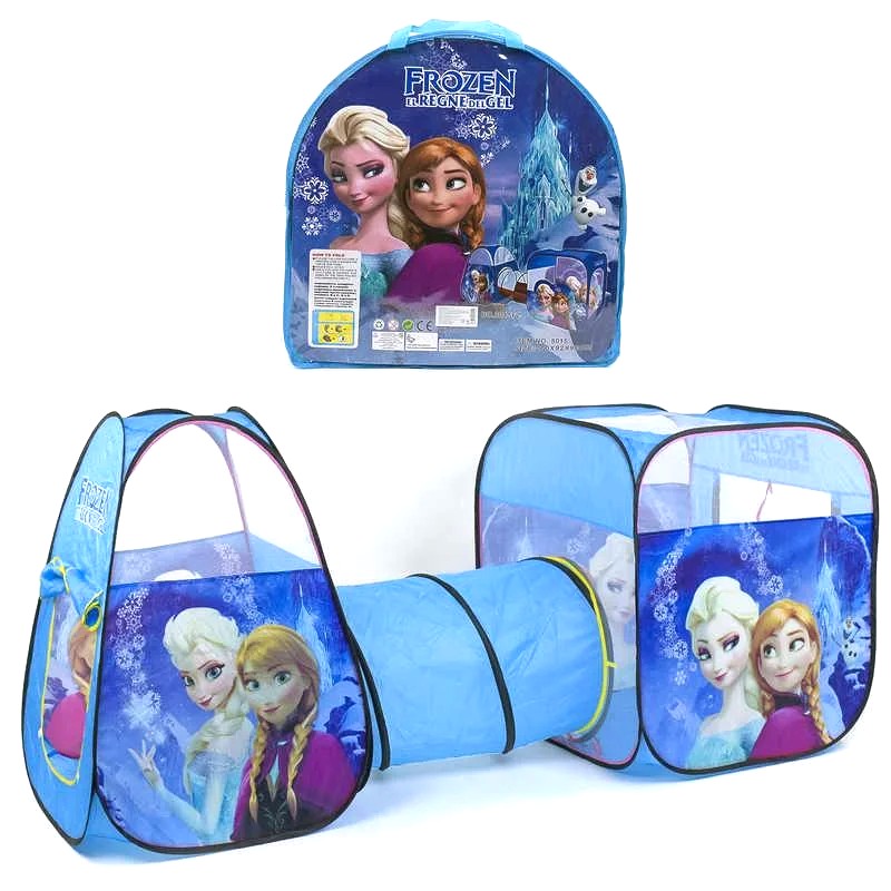 Детская двойная палатка с туннелем - Frozen - Холодное сердце (арт.8015FZ)