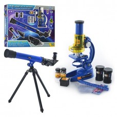 Дитячий науковий набір - Телескоп + мікроскоп (Limo Toy С2111/CQ-031)