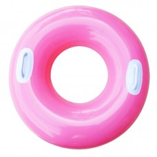 Надувной круг "Hi-Gloss Tubes" - Розовый, 76 см (Intex 59258-3)