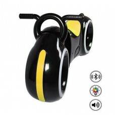 Беговел - Космо-Байк с динамиками, Bluetooth и LED-подсветкой,  Black/Yellow (Tilly GS-0020)