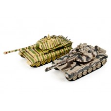 Танковый бой - Танки T-90 и KingTiger, на радиоуправлении (арт. 99821)