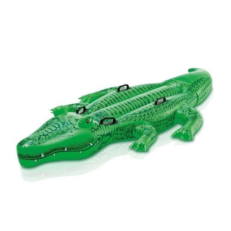 Надувной плотик "Крокодил", 203 х 114 см (Intex 58562)