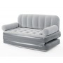 Надувний велюровий диван з електронасосом (Bestway 75073)