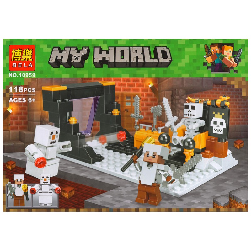Конструктор "My world - Minecraft - Битва за чорний портал" (арт. 10959)