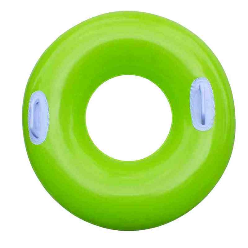Надувной круг "Hi-Gloss Tubes" - Зеленый, 76 см (Intex 59258-1)