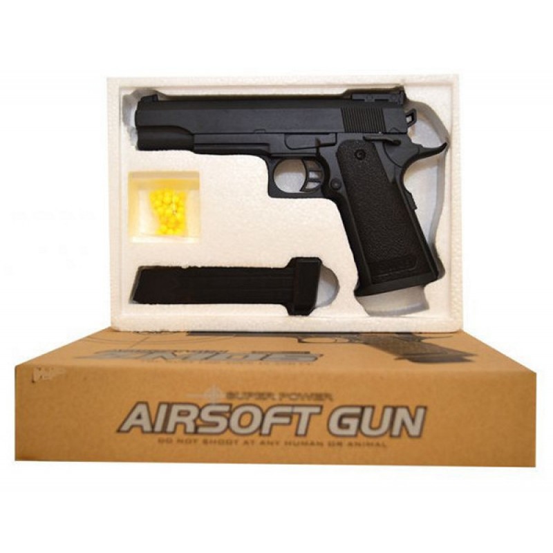Іграшковий пістолет «Colt 1911», метал/пластик (CYMA ZM05)
