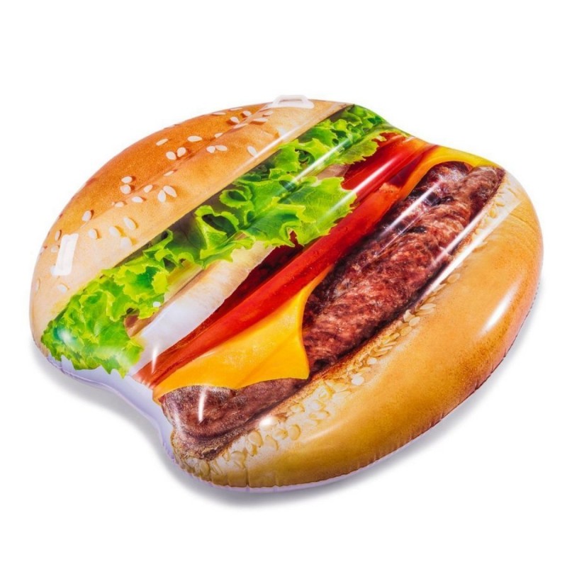 Надувний пліт-матрац "Гамбургер" (Intex 58780)
