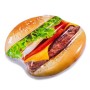 Надувний пліт-матрац "Гамбургер" (Intex 58780)