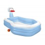 Детский надувной бассейн с кольцом (Intex 57183)