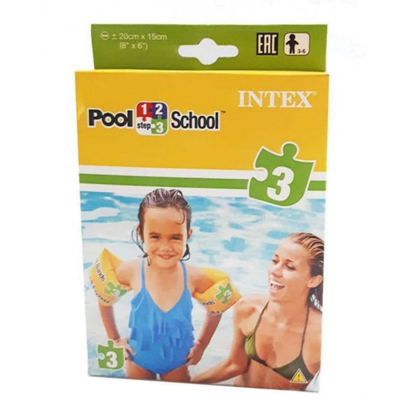 Дитячі надувні нарукавники для плавання 20 х 15 (Intex 56643)