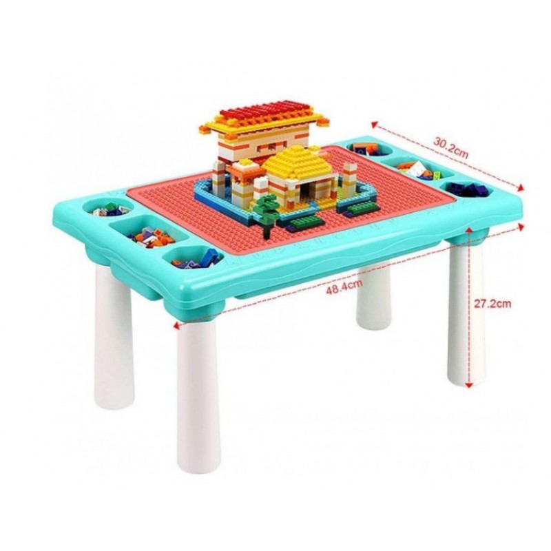 Ігровий столик-пісочниця з конструктором, 78 дет (арт. 6308)