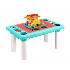 Игровой столик-песочница с конструктором, 78 дет (арт. 6308)