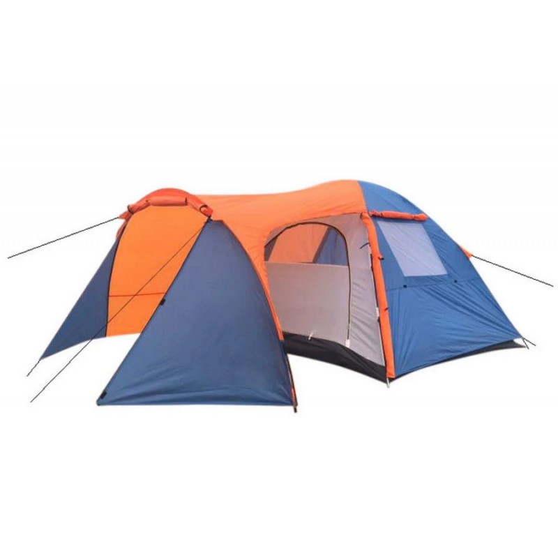 Палатка четырехместная с тамбуром и тентом (Coleman 1036)