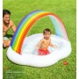 Дитячий надувний басейн з навісом - "Райдуга-Хмара" (Intex 57141)