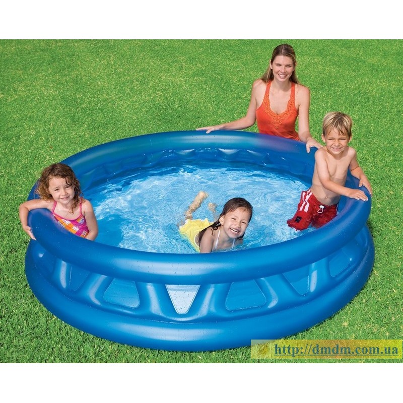 Дитячий надувний басейн "Літаюча тарілка" (Intex 58431)