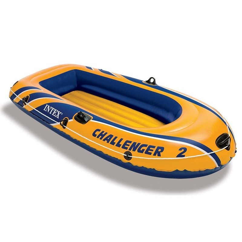 Двомісний надувний човен Challenger2 Set (Intex 68367)