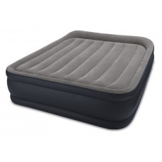 Двуспальная надувная кровать со встроенным электронасосом (Intex 64136)