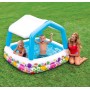 Надувний дитячий басейн зі знімним дахом (Intex 57470)
