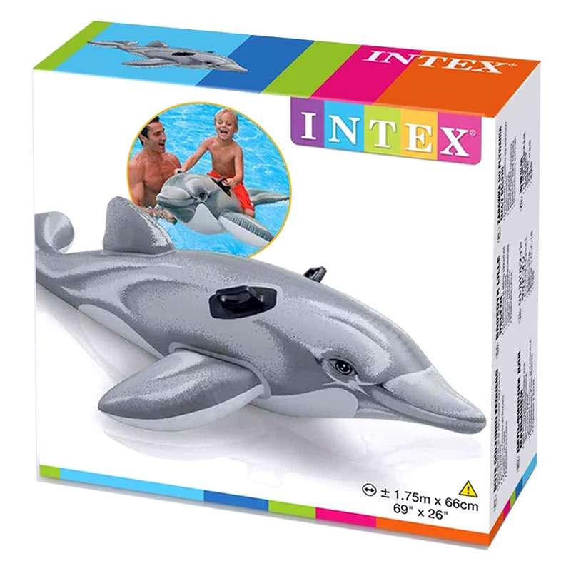 Надувний плотик "Дельфін" (Intex 58535)