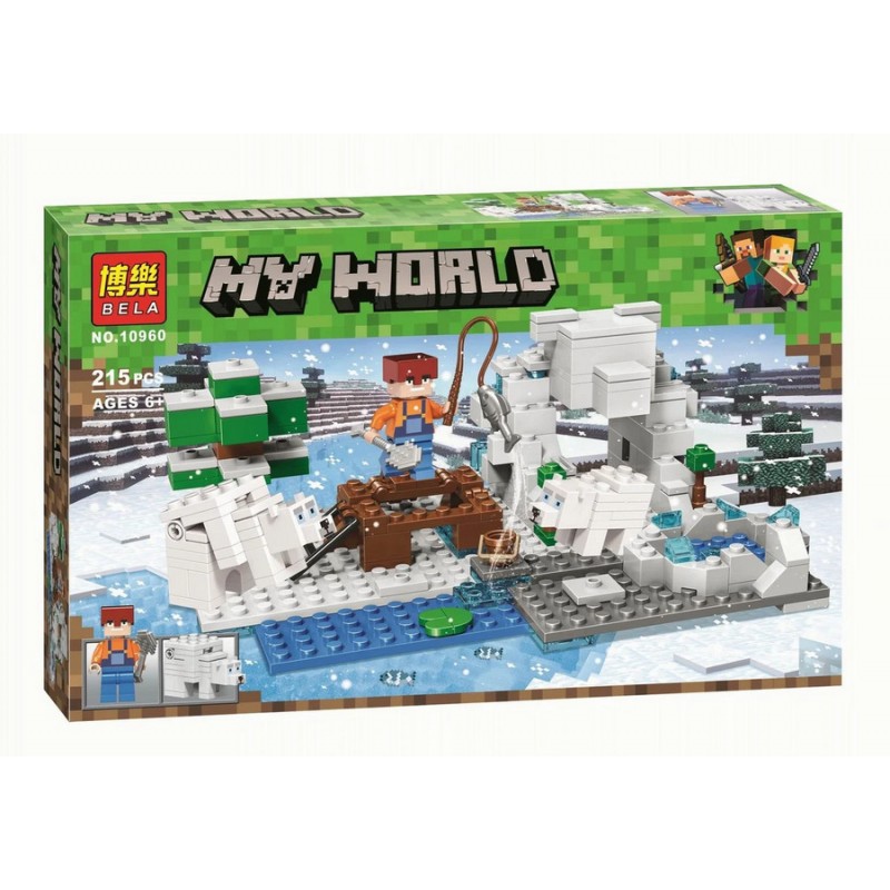 Конструктор "My world - Minecraft - Зимова риболовля" (арт. 10960)