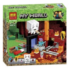 Конструктор "My world - Minecraft - Портал в Нижний мир" (арт. 10812)