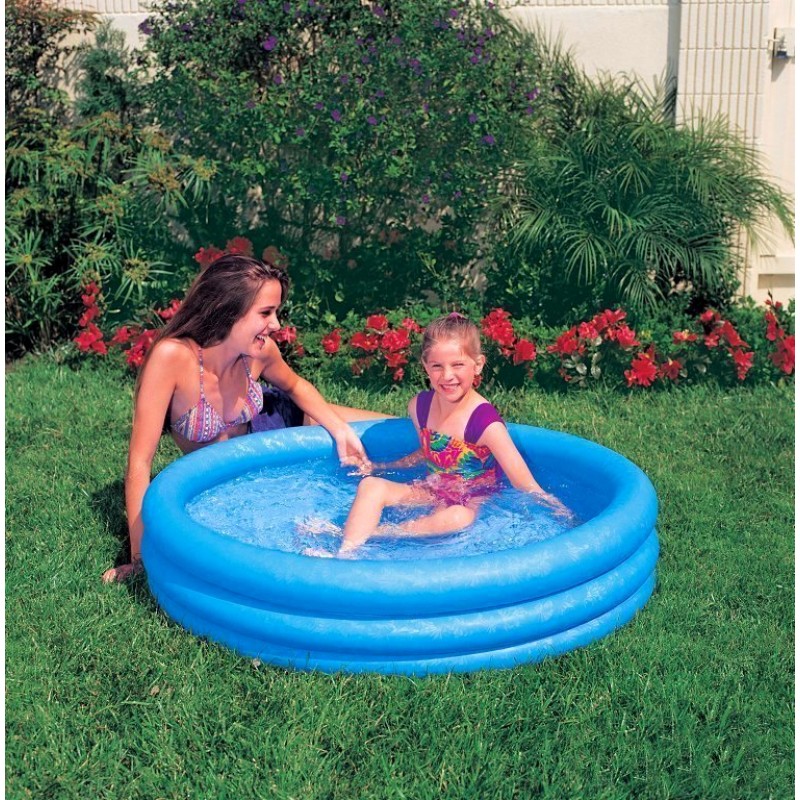 Дитячий надувний басейн "Кришталевий" (Intex 59416)