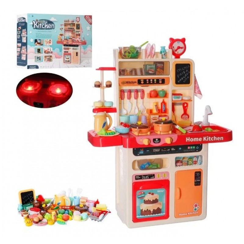 Дитяча ігрова кухня Home Kitchen 92 см з водою та парою (арт. WD-R39-P39)