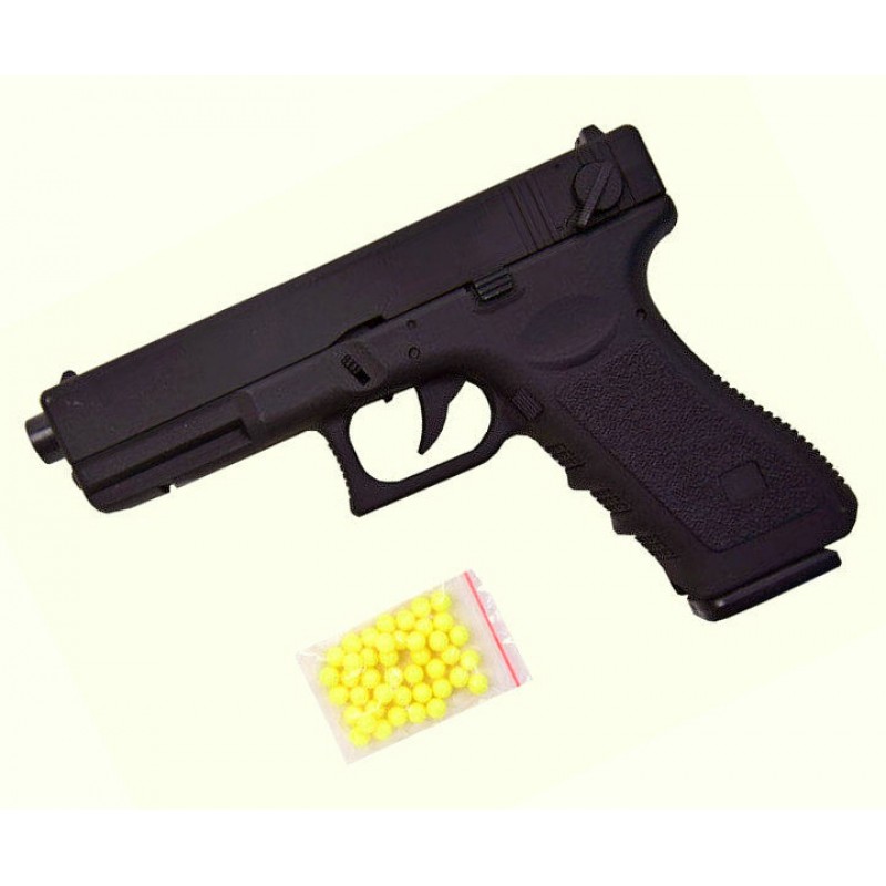 Игрушечный пистолет «Glock 17», металл/пластик (CYMA ZM17)