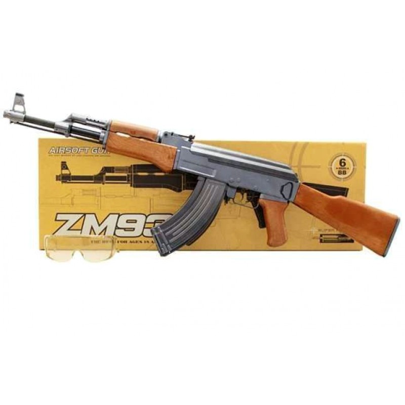 Автомат іграшковий АК-47, метал/пластик (CYMA ZM93)