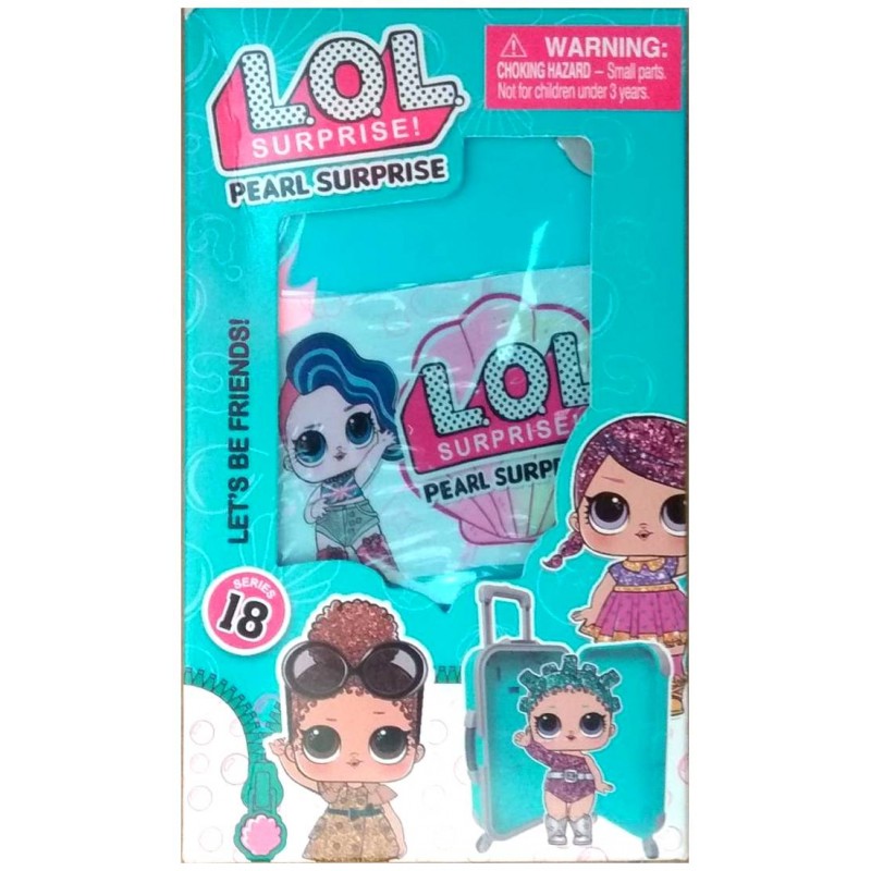 Кукла L.O.L. с чемоданом и бутылочкой (арт. BB906-1)