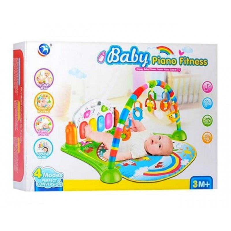 Развивающий коврик для малышей с пианино (Baby Gift BM6016-2)