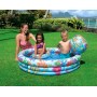 Дитячий надувний басейн «На риболовлі» з м'ячем та колом (Intex 59469)