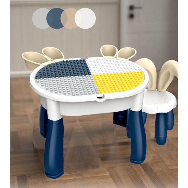 Игровой столик с конструктором, 132 дет (арт. 6872)