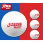 Мяч - шарик для настольного тенниса 5 шт белый цвет DHS ABS 40+