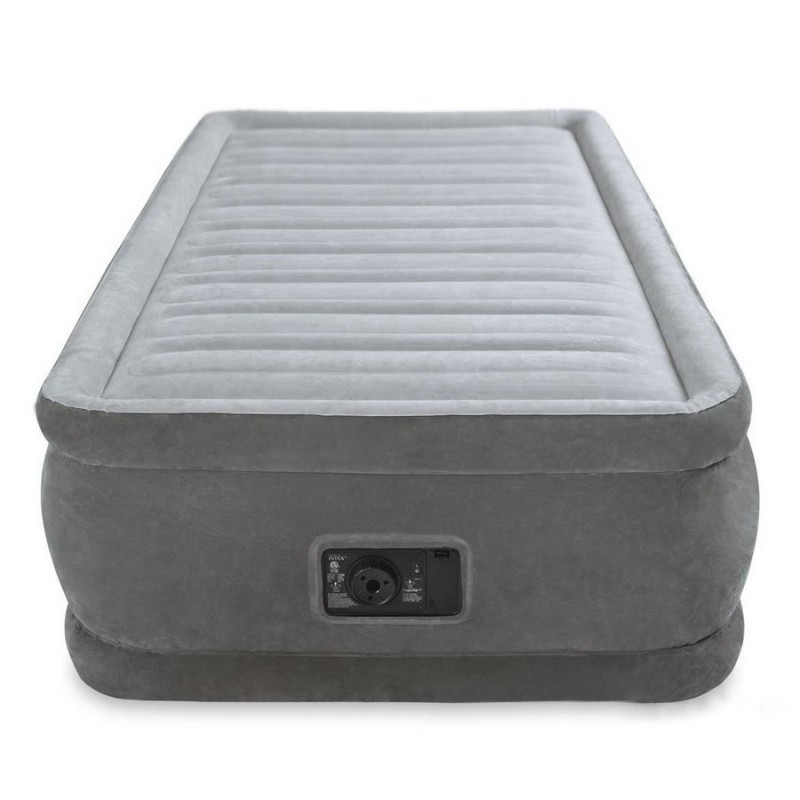 Односпальне надувне ліжко Твін із вбудованим електронасосом (Intex 64412)