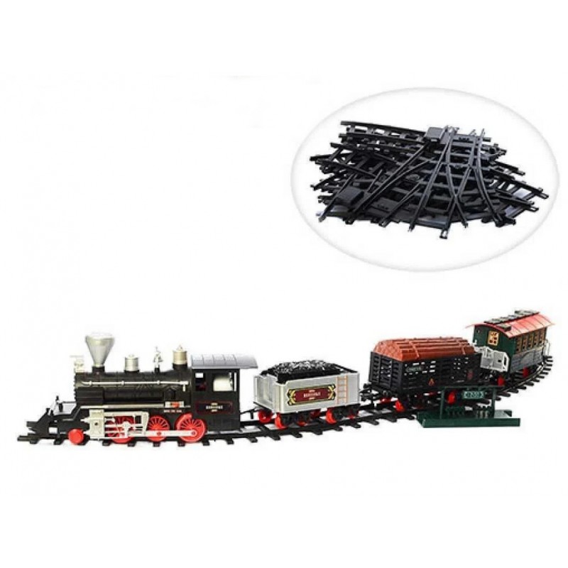 Залізниця - Епоха паровозів, 650 см. (Limo Toy 701831 R/YY127)