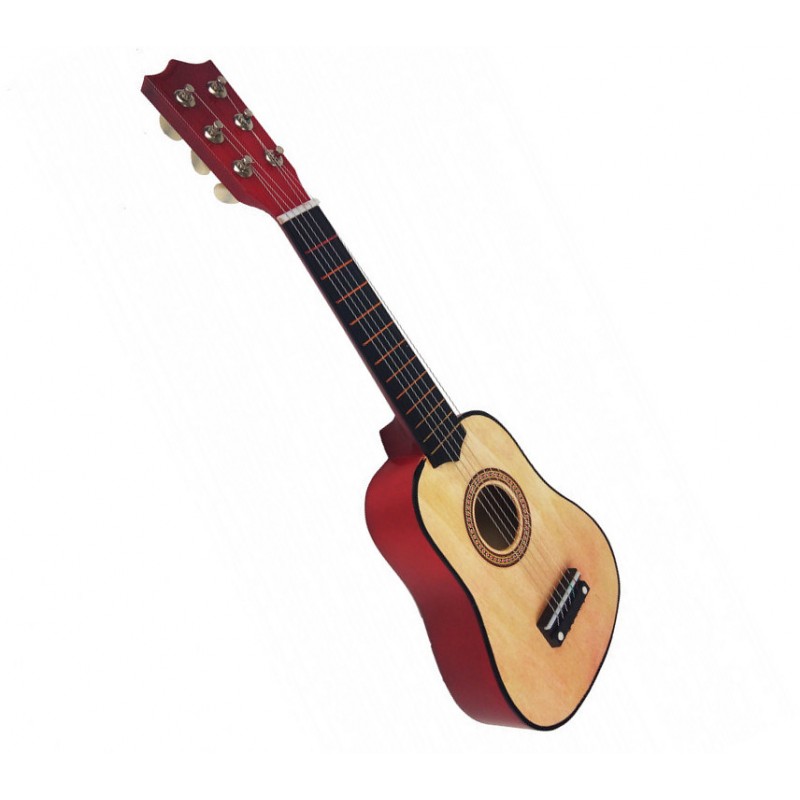 Гитара игрушечная, деревянная, 52 см (арт, M1370)