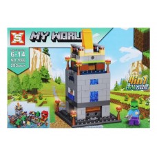 Конструктор My world - Minecraft - Башня Зомби (арт. 1066)