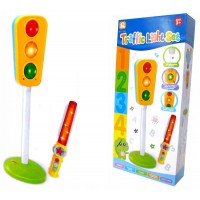 Детский игрушечный Светофор - функциональный со звуком, 65 см (арт. A1106)