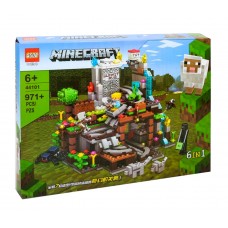 Конструктор My world - Minecraft - Шахта скарбів у гірській печері 6в1 (арт. 44101)