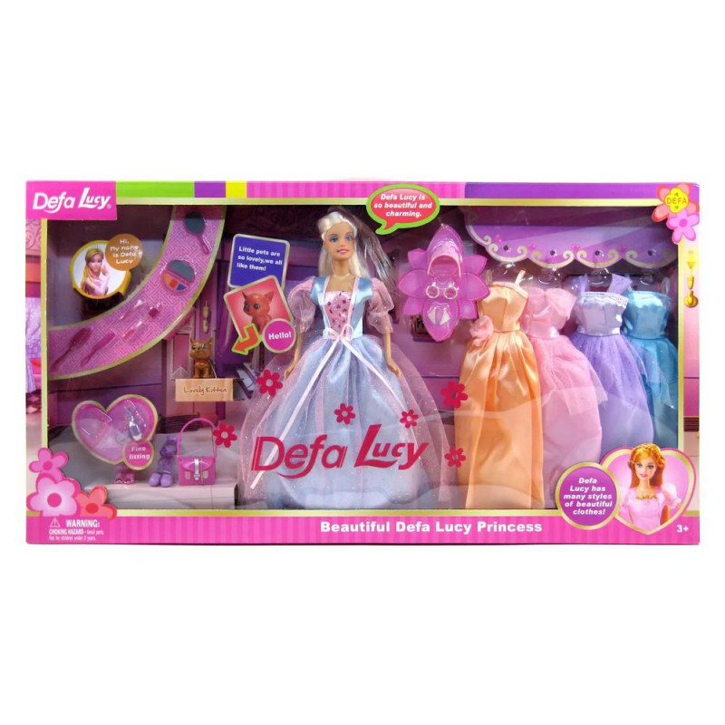 Лялька Defa Lucy з сукнями та аксесуарами (Defa 6073B)