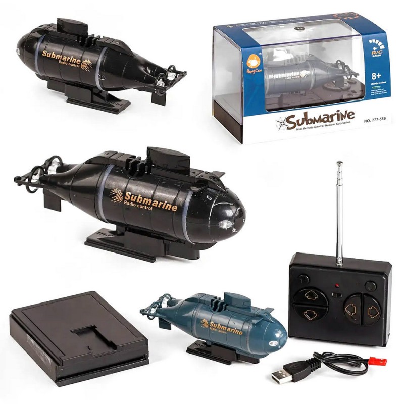 Іграшка для ванної Підводний човен на радіокеруванні (арт. 777-586)