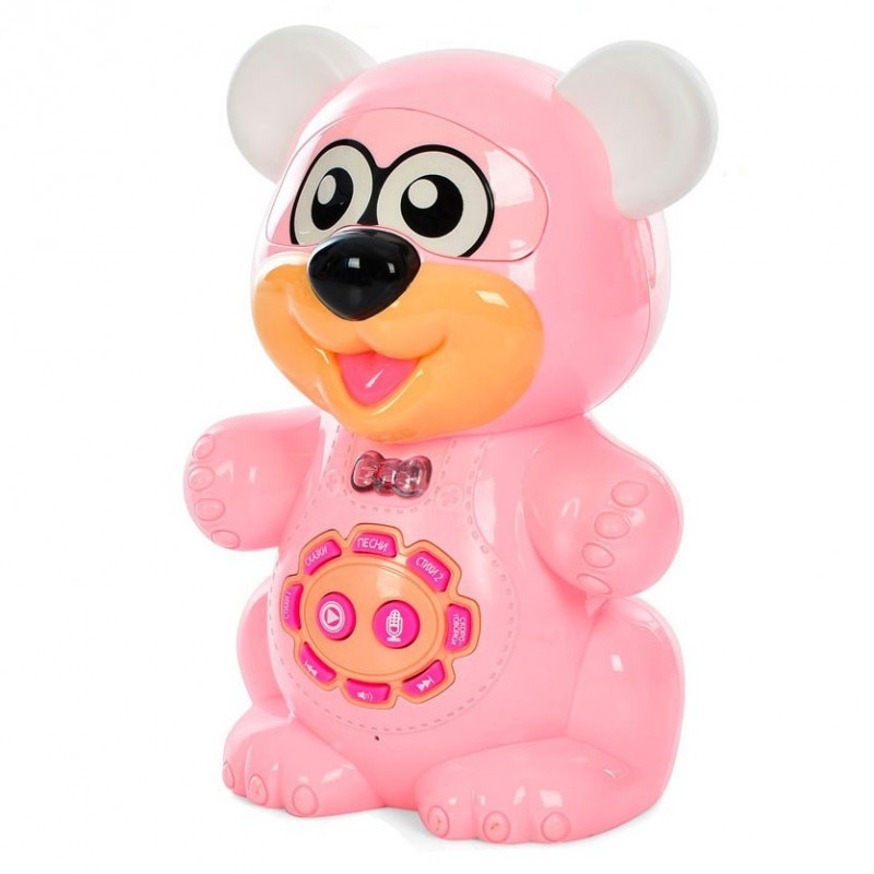 Интерактивная игрушка - Говорящая зверушка - Мишка (Limo Toy FT0043AB)