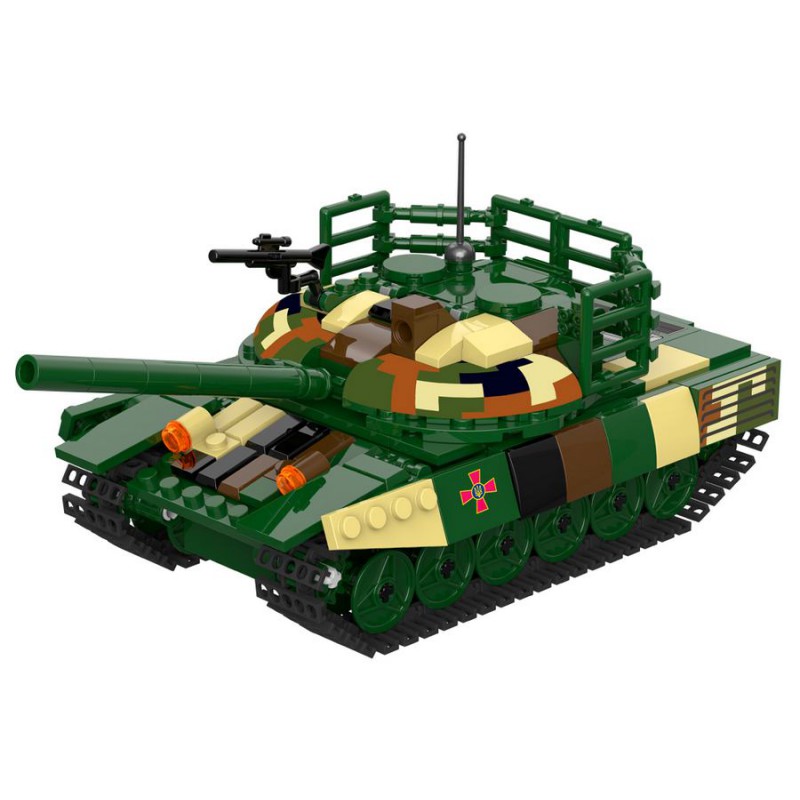 Конструктор Вооруженные силы - Военный Танк T-72AMT (Limo Toy KB001)