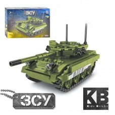 Конструктор Армія - Бойовий танк ЗСУ (Limo Toy KB1114)