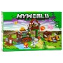 Конструктор My world - Minecraft - Атака Крипера на Фермерский Домик (арт. LB1132)