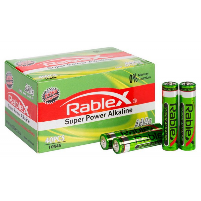 Батарейка LR03 (AAA) лужна - Super Power Alkaline - Rablex