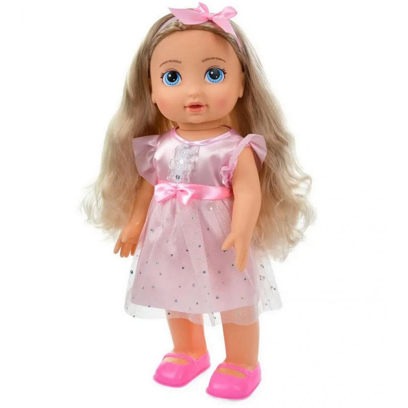 Интерактивная кукла Стефания, 40 см, Bluetooth (Limo Toy M5078-IUA)